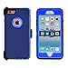 AlphaCell Cover Compatible with iPhone 6 Plus / 6S Plus | Full Body Protection with Carrying Belt Clip | Shockproof Protective (Navy Blue)