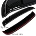 TuningPros DSV-245 compatible with 2006-2010 Hummer H3 H3T Sunroof Moonroof Top Wind Deflector Visor Thickness 1.4mm 1080mm 42.5