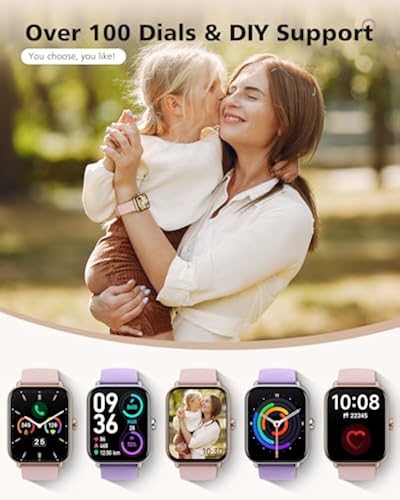 Smart Watch for Women with Alexa, Bluetooth Call Receive Text