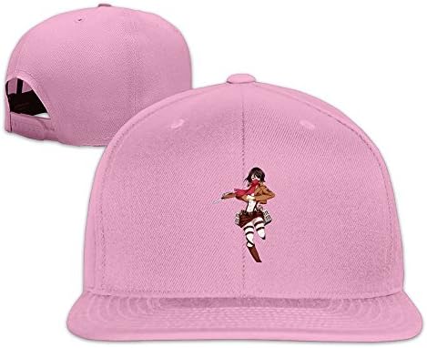 FASHION DYD Attack On Titan Fitted Flat Brim Baseball Cap Hat