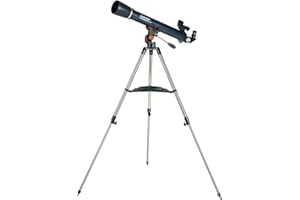 Celestron – AstroMaster LT 70AZ Refractor Telescope – Easy-to-Use Telescope for Beginners with Full-Height Tripod Included – Bonus Astronomy Software Package