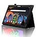 ACdream Lenovo Tab 2 A10 & Lenovo Tab3 10 Business Case, Folio Leather Cover Case for Lenovo Tab2 A10-70 / Tab2 A10-30 / TAB-X103F Tab 10 / Tab3 10 Business Tablet, Black