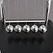 Carejoy Newton's Cradle Art in Motion, 7 1/4-Inch Balance Balls Desk Decoration for Living Room Drawing Room and Office