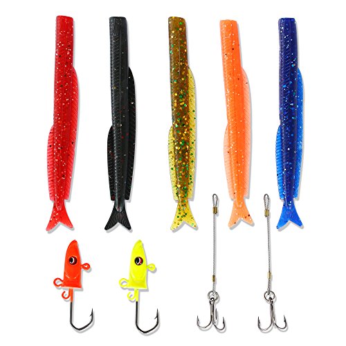 5pcs Fishing Lures Set Needle Fish Sinking Baits Suitable Working