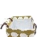 Mziart Reusable Cotton Lunch Bag Insulated Lunch Tote Soft Bento Cooler Bag (Brown Hedgehog)