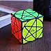 D-FantiX Qiyi Pentacle Cube, Qiyi Speed Cube Magic Cube Puzzle Black