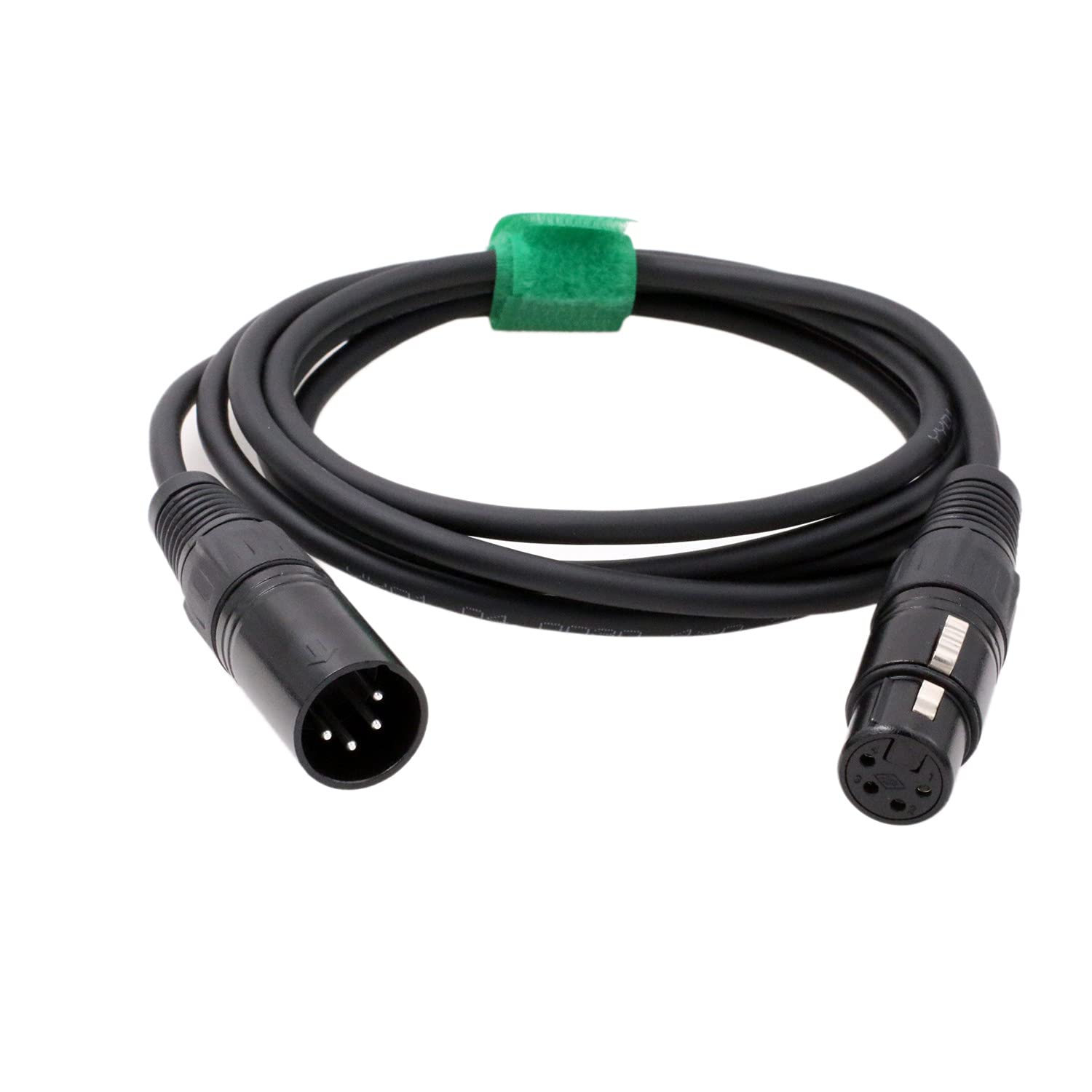 HangTon Mic Recorder Mixer Headphone Amplifier Balanced Audio Cable 4 Pin XLR Male to Female XLR 4 Pin (2 Meter)