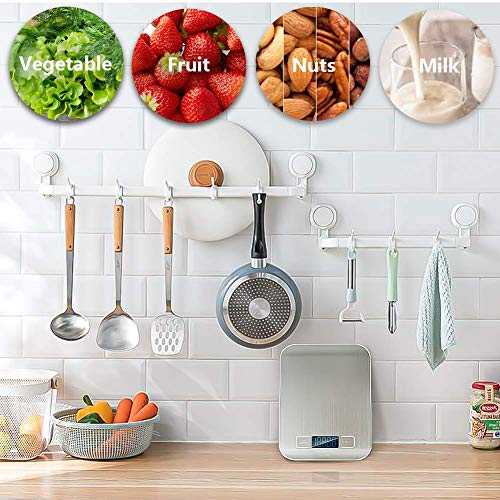 Kiaitre Food Scales Kitchen Digital Scale Rechargeable Scale Kitchen