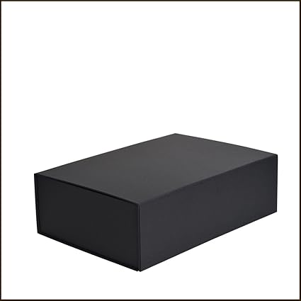 Caja magnética de cartón negro mate, 33 cm, BP330NB: Amazon.es: Oficina y papelería