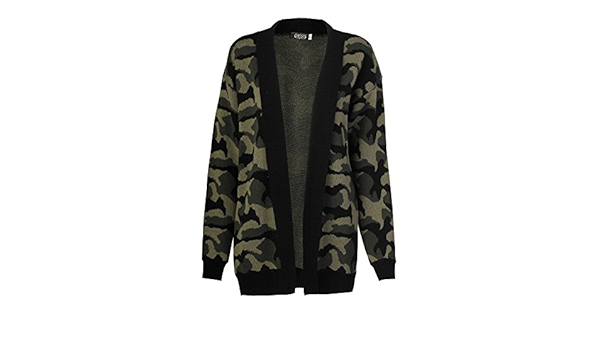 Army print cardigan Clearance