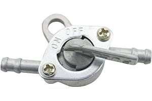 Chanoc Inline Fuel Shut Off Valve Petcock Switch for 50cc 70cc 90cc 110cc 125cc ATV Dirt Bike Go Kart