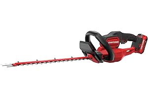 CRAFTSMAN® V20* Cordless 22 in. Hedge Trimmer Kit, 2.0Ah, with Branch Cutting Saw, Battery and Charger Included (CMCHTS820D1)