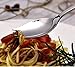 COMIART Stainless Steel Sporks, 6.1 Inch Fork Spoon 2 in 1 for Elderly Household Use Camping Travel Hiking Party, Flatware for Spaghetti Salad Fruit Appetizer Ice Cream Dessert, Pack of 4