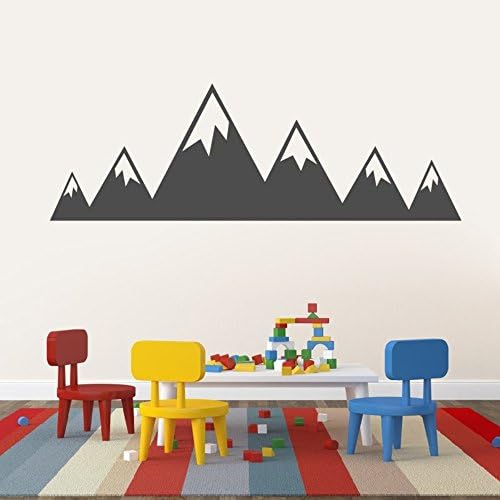 sgdrbt Accent Wall Decor Sticker Mountains for Nursery boy Kid Nursery Bedroom playroom for The Living Room Home Decor