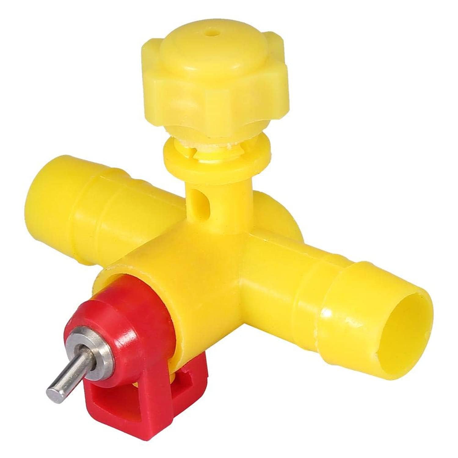 TOPINCN Automatic Chicken Water Nipples 10Pcs/Pack Duck Hen Waterer Drinker Feeder Drinking Dispenser for Poultry