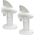 RotoVent RV Sewer Vent, RV Rotating Sewer Vent Cover, 360 Rotating Siphon RV Vent for Holding Tank - White, 2 Pack