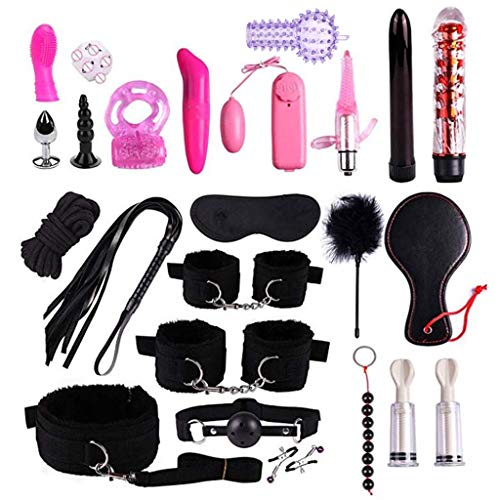 sex toy pack Amazon.com: Sex Toys BDSM Restraints Anal Plug Toys, 35Pcs Kit Bondage Gear  and Accessories, Sex Toy Set Sex Kits Sexual Pleasure Tools for Women and  Men : Health & Household main image 0