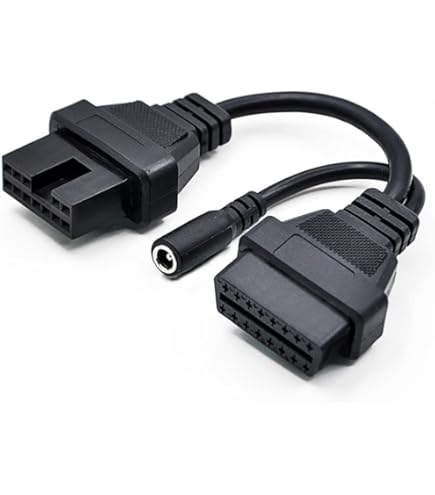 Amazon.com: 1pcs for Mitsubishi 12pin OBD1 OBD2 Connector