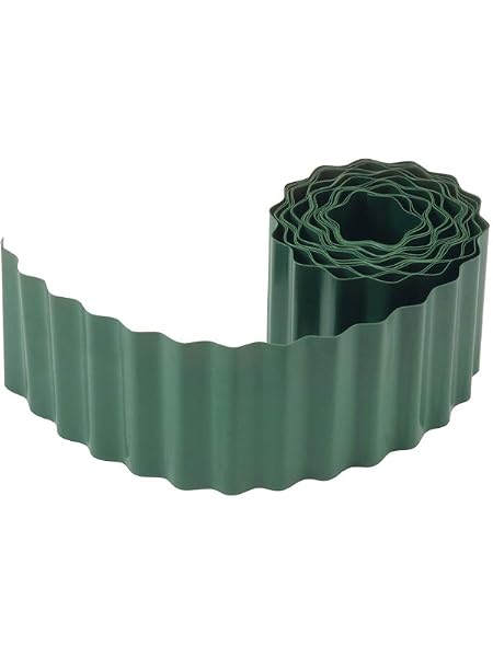 Cellfast, verja de césped marrón, 20 cm x 9 m: Amazon.es ...