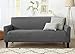 Home Fashion Designs 1-Piece Spandex Slipcover Dawson Collection. (Sofa, Grey)