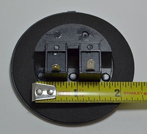 2 PACK SPEAKER ROUND BOX SPEAKER TERMINAL CUP SPRING POST SUBWOOFER SPEAKER BOX
