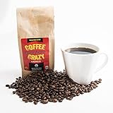 CoffeeCrazy Premium USDA Organic, 12 0z - Fair Trade Espresso Roast whole Bean Coffee (Whole Coffee Beans)