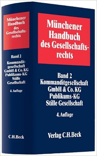 Munchener Handbuch Des Gesellschaftsrechts Bd 2 Gummert Hans Weipert Lutz Amazon De Bucher