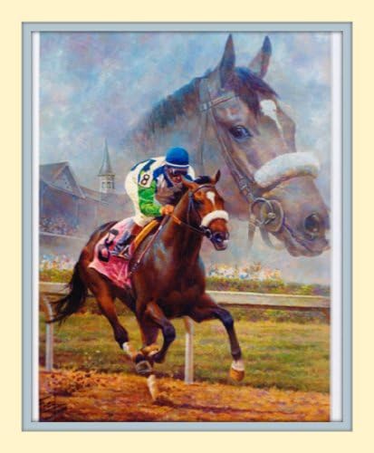 11x14 Barbaro Fred Stone Double Matted Art Print Large 8x10 Image