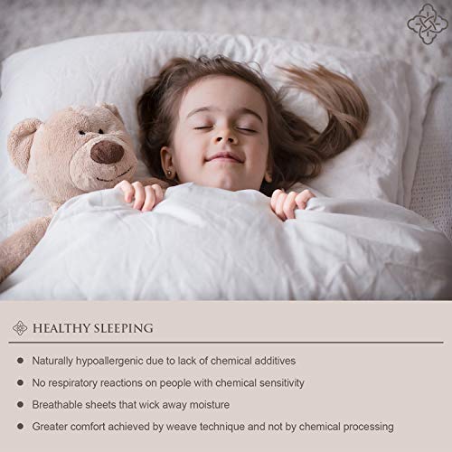 BIOWEAVES 100 Organic Cotton Body Pillow Cover for Body Pillowcases