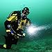 ChaseLight Diving Light Submarine Scuba Flashlight Dive Light Waterproof Underwater Torch for Scuba Diving, Night Snorkeling