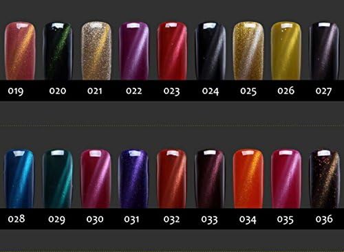 18 Colors per 3D Set Cat Eye Gel Nail Art Gel with Magnet (2)