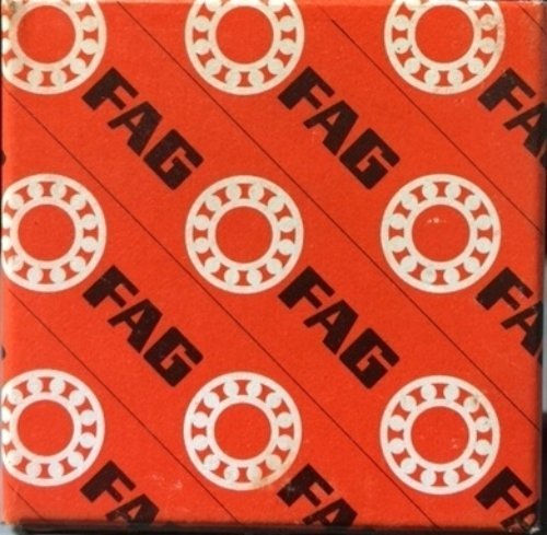 FAG 6305-C3 Deep Groove Ball Bearing, Single Row, Open, Steel Cage, C3 Clearance, Metric, 25mm ID, 62mm OD, 17mm Width, 28000 rpm Maximum Rotational Speed, 2600 lbf Static Load Capacity, 5000 lbf Dynamic Load Capacity