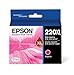 EPSON 220 DURABrite Ultra Ink High Capacity Magenta Cartridge (T220XL320-S) Works with WorkForce WF-2630, WF-2650, WF-2660, WF-2750, WF-2760, Expression XP-320, XP-420, XP-424