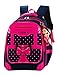 JiaYou Primary Girls Students Polyester School Backpack and Lunch Bag 2 Sets/3 Sets(25L,StyleA Rose2Sets)