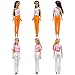 E-TING 5 Sets Quality Doll Clothes Handmade Blouse Pants Outfit Casual Wear For Barbie Dolls
