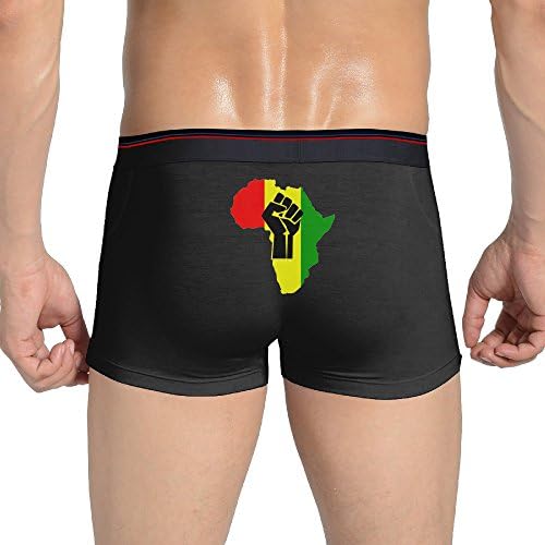 Wlng Black Power Alluring For Man Low-Waist Panties Knickers L