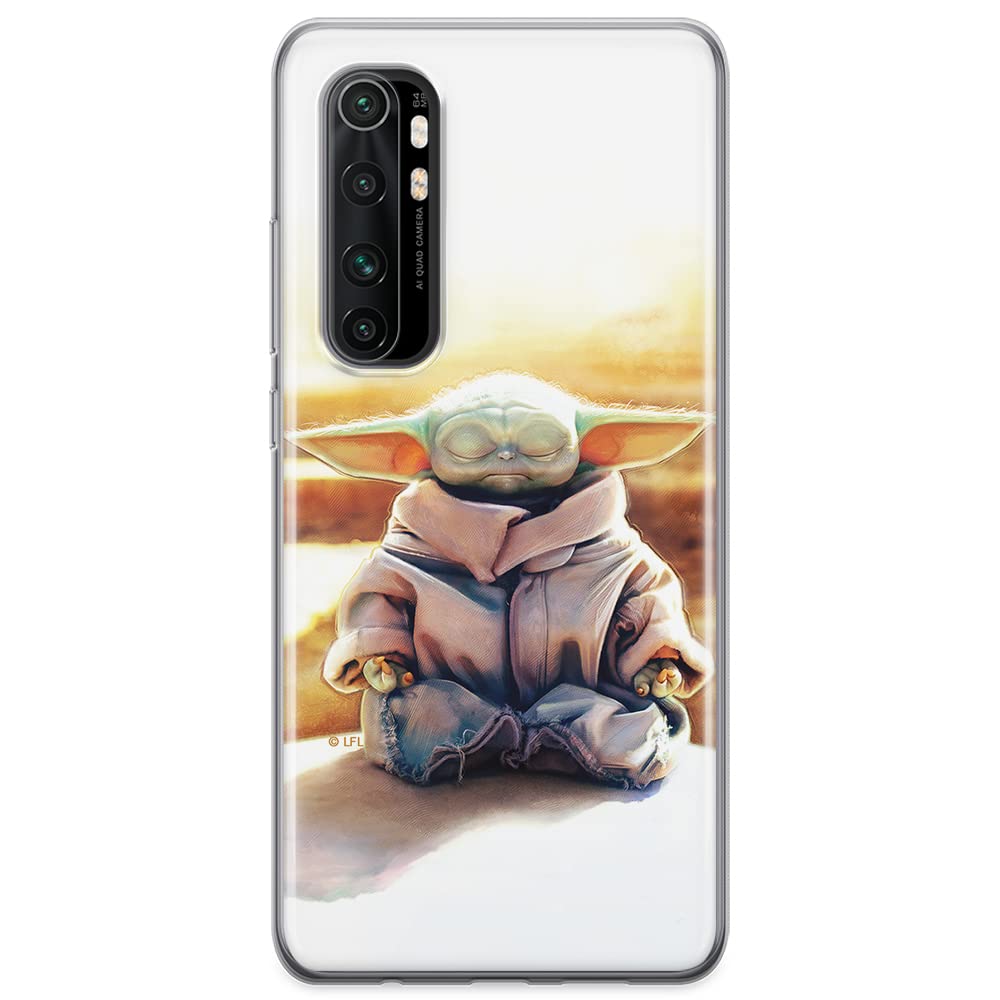 ERT GROUP mobile phone case for Xiaomi MI NOTE 10 Lite original and officially Licensed Star Wars pattern Baby Yoda 015 optimally adapted to the shape of the mobile phone, case made of TPU