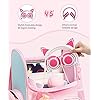 Kids-Headphones-with-Cat-EarLobkin-Wired-Headphones-Over-Ear-for-ChildrenFoldable-Headphone-with-Glowing-Light-for-Kindle-Fire-Samsung-iPad-Tablets-whitepink Kids Headphones with Cat Ear,Lobkin Wired Headphones Over Ear for Children,Foldable Headphone with Glowing Light for…