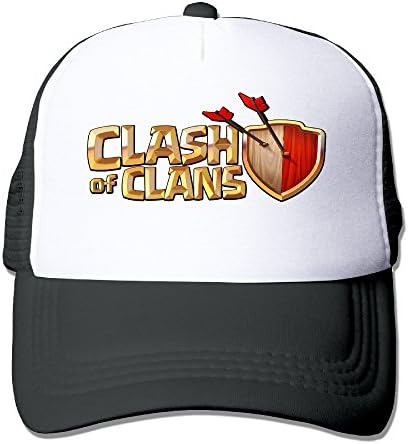 JUN J Custom COC Logo Golf Snapback Hat Black