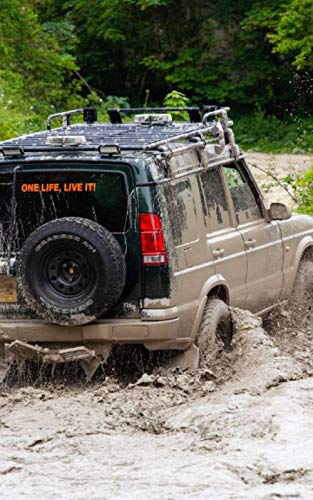 Notebook: Off Road 4 x 4 Four Wheel Driving Drive 5