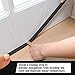 CCHUIXI High Density Foam Tape,Single Side Adhesive,Soundproofing Waterproofing Insulation Foam Gasket Tape Weather Strip (1/16