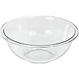 Pyrex 325 (2.5Qt) Glass Mixing Bowl - Made in USA | Tempered Glass | Thick Glass Walls | Wide Rim | Nesting Design | Mixing B