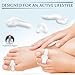 Dr. Frederick's Original 8 Piece Bunion Pad & Spacer Kit - 4 Pairs of Soft Gel Toe Separators & Bunion Cushions - One Size Fits All Bunions Treatment - Fast Bunion Relief - Wear with Shoes