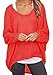 Guandiif Women Baggy Shirts Batwing Sleeve Pullover Tops Casual Tee Knit Oversize Loose Sweatshirt