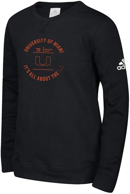 miami hurricanes crewneck