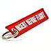 Rotary13B1 INSERT BEFORE FLIGHT Keychain - Red - 5pcs
