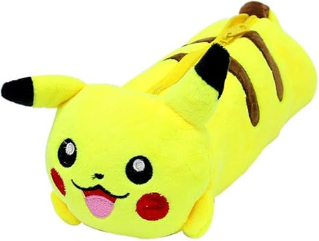Amazon Co Jp Ayelet ピカチュウ ぬいぐるみ 動物アクセサリー ペンシルケース イエロー おもちゃ