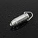 Mini LED Keychain Flashlight,CAMTOA Portable TB-01 Bullet Stainless Steel 45LM Small Flashlight, Torch Light, LED Camping Keyring Flashlight for Outdoor emergency