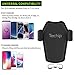 Wireless Car Charger, Techip Qi Fast Wireless Charger Car Mount Air Vent Phone Holder for Samsung Galaxy S9/S8 Plus,S9,S8,S7,S7/S6 Edge,Note 8/5,iPhone X,8/8 Plus & Other Qi-enabled Devices