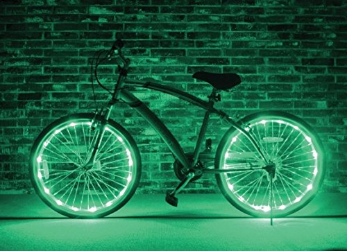 green led bike lights